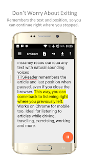TTSReader Pro screenshot 3