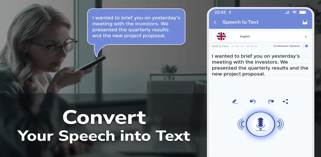 Speech To Text Converter screenshot 6