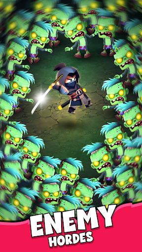 Ninja Alien: Survival Arena gameplay screenshot 1