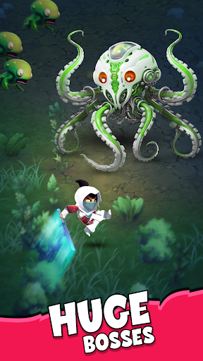 Ninja Alien: Survival Arena gameplay screenshot 2