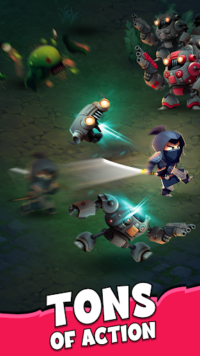Ninja Alien: Survival Arena gameplay screenshot 3