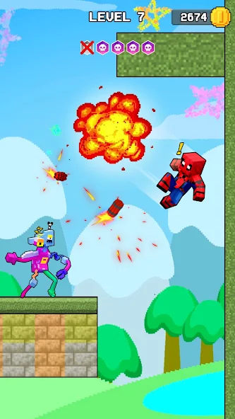 Spider Rope Shooting Monster screenshot 4