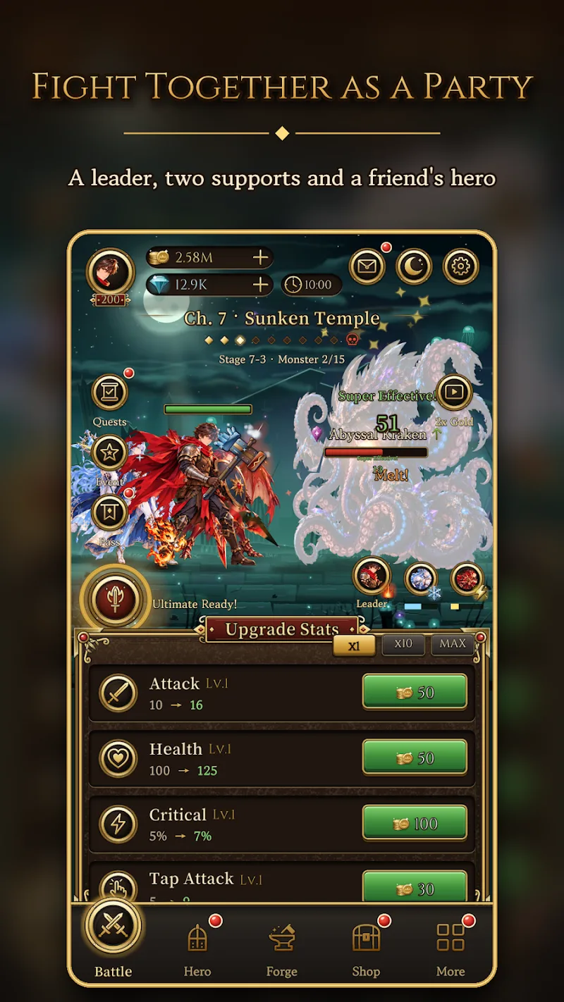 Forge Legend: Weapon Craft RPG gameplay image 3