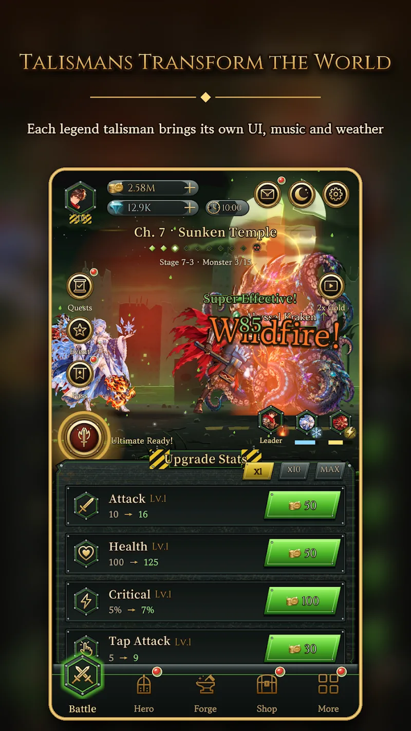 Forge Legend: Weapon Craft RPG gameplay image 4