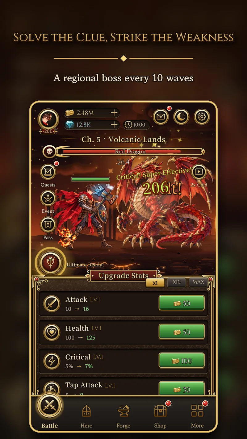 Forge Legend: Weapon Craft RPG gameplay image 5