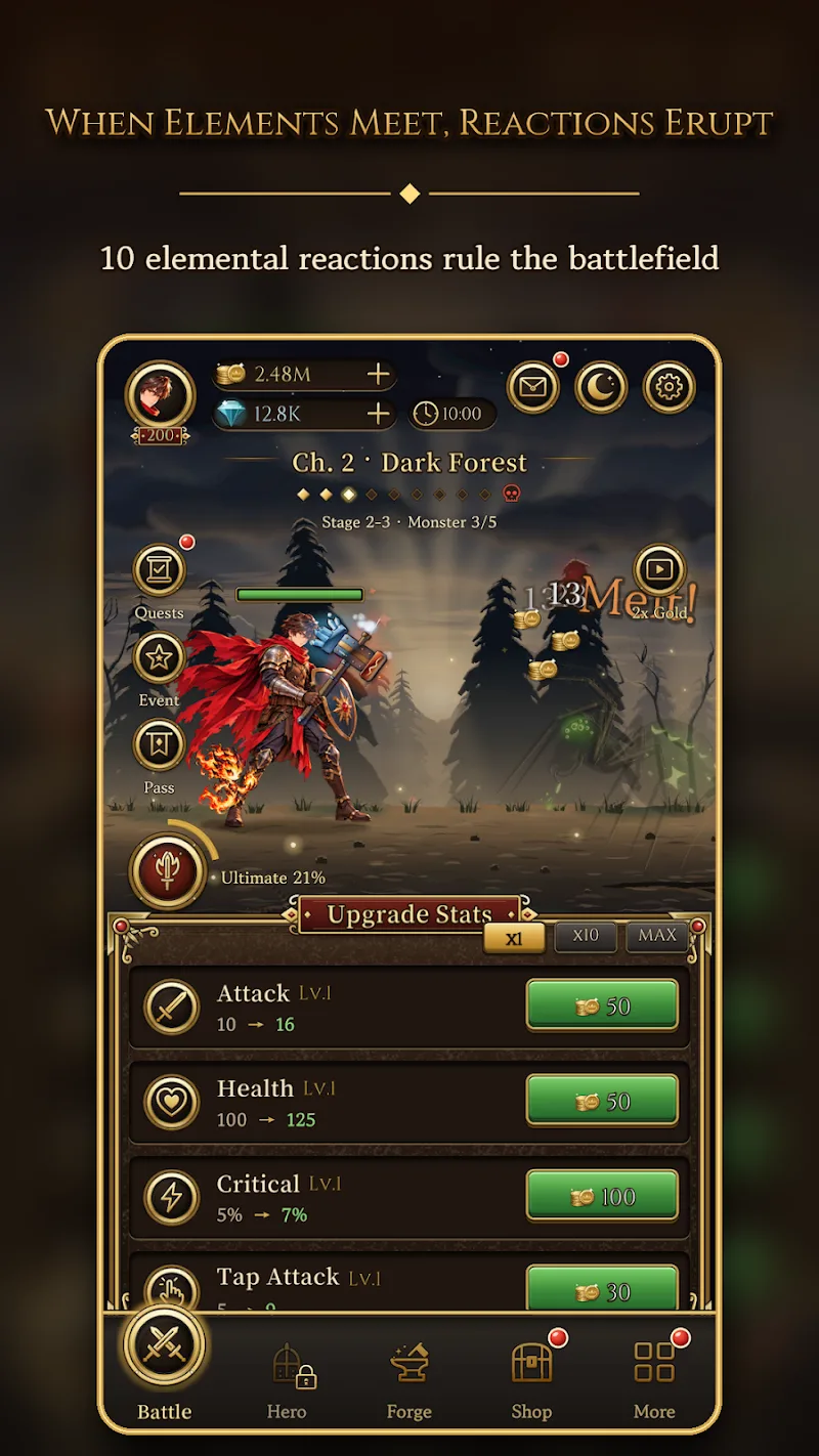 Forge Legend: Weapon Craft RPG gameplay image 6