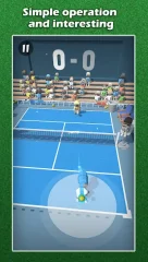 Flicks Tennis Free screenshot 2
