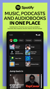 Spotify X screenshot 1