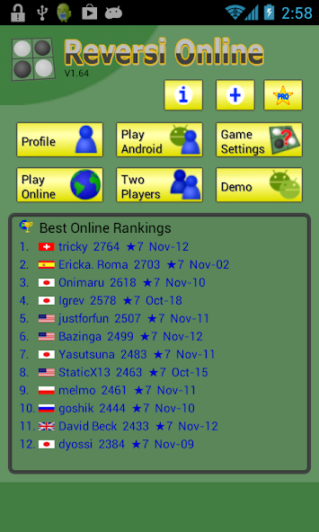 Reversi Online screenshot 5