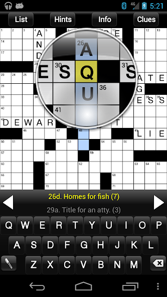 Crossword Light screenshot 2