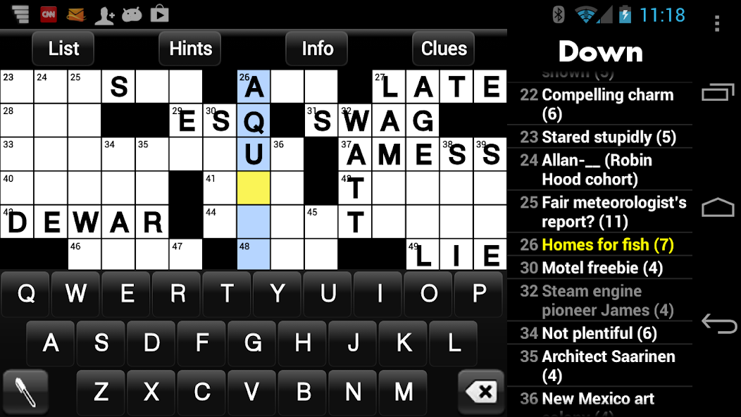 Crossword Light screenshot 5