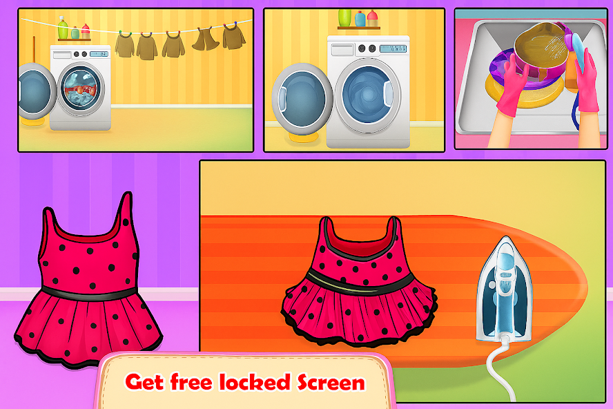 House Cleanup Cleaning Games screenshot 2