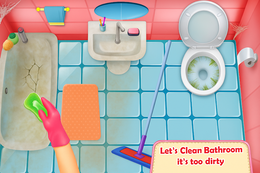 House Cleanup Cleaning Games screenshot 3