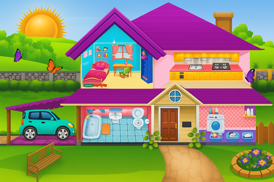 House Cleanup Cleaning Games screenshot 5