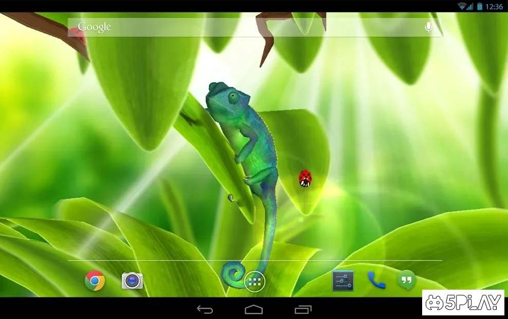 Chameleon 3D Live Wallpaper