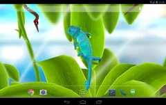 Chameleon 3D Live Wallpaper screenshot 3