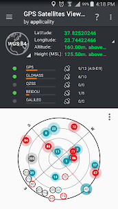 GPS Satellites Viewer screenshot 2