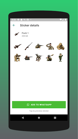 War Stickers screenshot 2