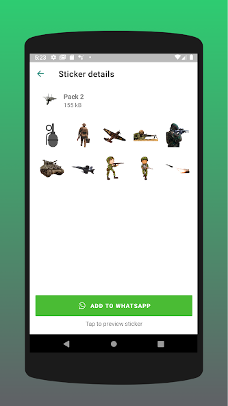 War Stickers screenshot 3