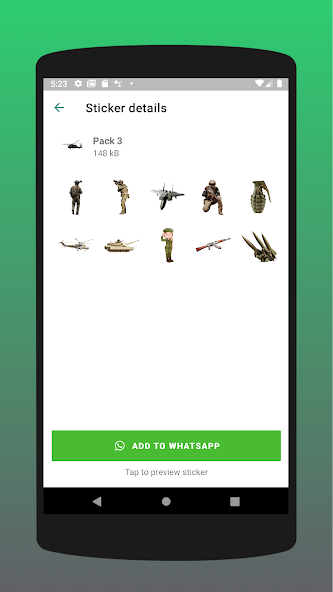 War Stickers screenshot 4