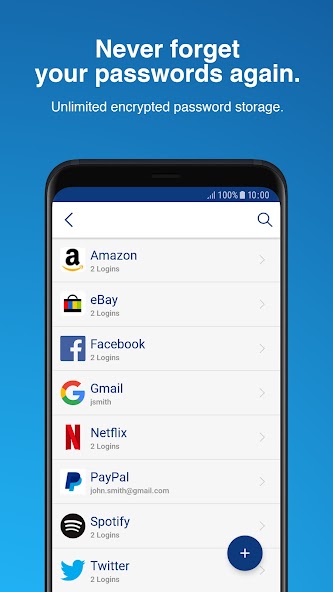 Sticky Password screenshot 1