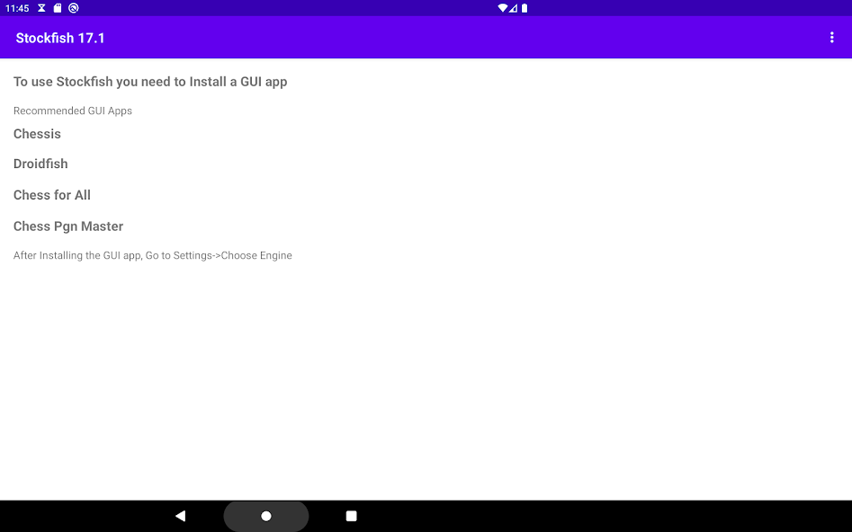 Stockfish 18 screenshot 2