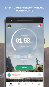 Sports Tracker: Run Bike Hike screenshot 1
