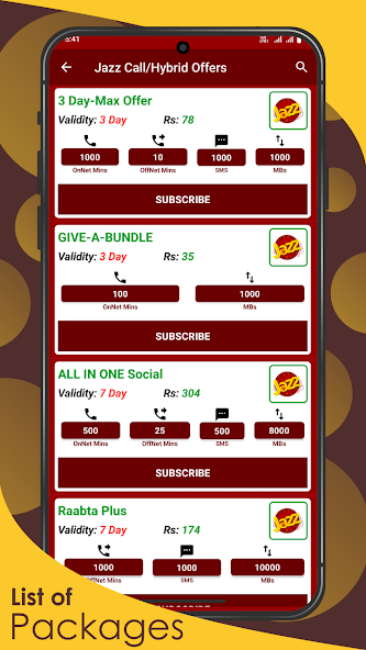 All Network Packages screenshot 3