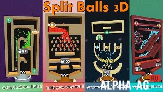 Split Balls 3D