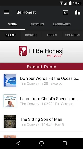 Be Honest screenshot 1