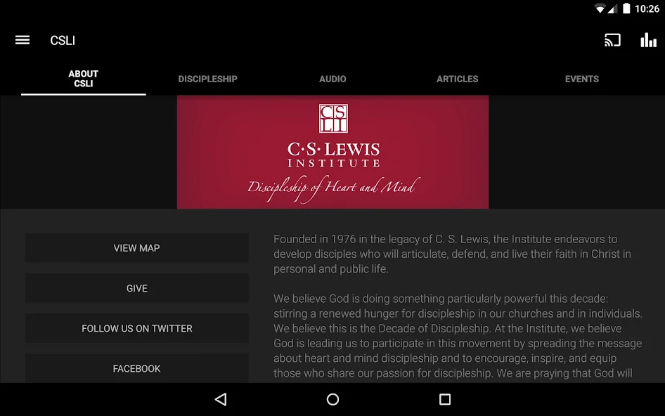 CSLI screenshot 4