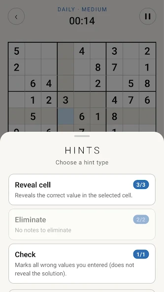 Sudoku 247 - Classic Sudoku screenshot 2
