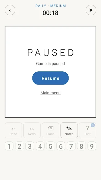 Sudoku 247 - Classic Sudoku screenshot 3