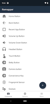 Remap Buttons and Gestures 3.07 screenshot 1
