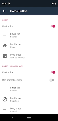Remap Buttons and Gestures 3.07 screenshot 2