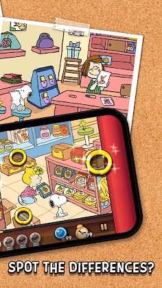 Snoopy Spot the Difference screenshot 2
