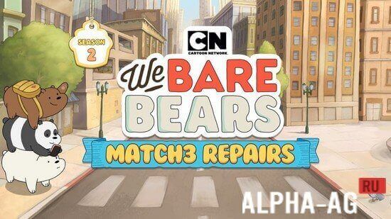 We Bare Bears: Match3 Repairs