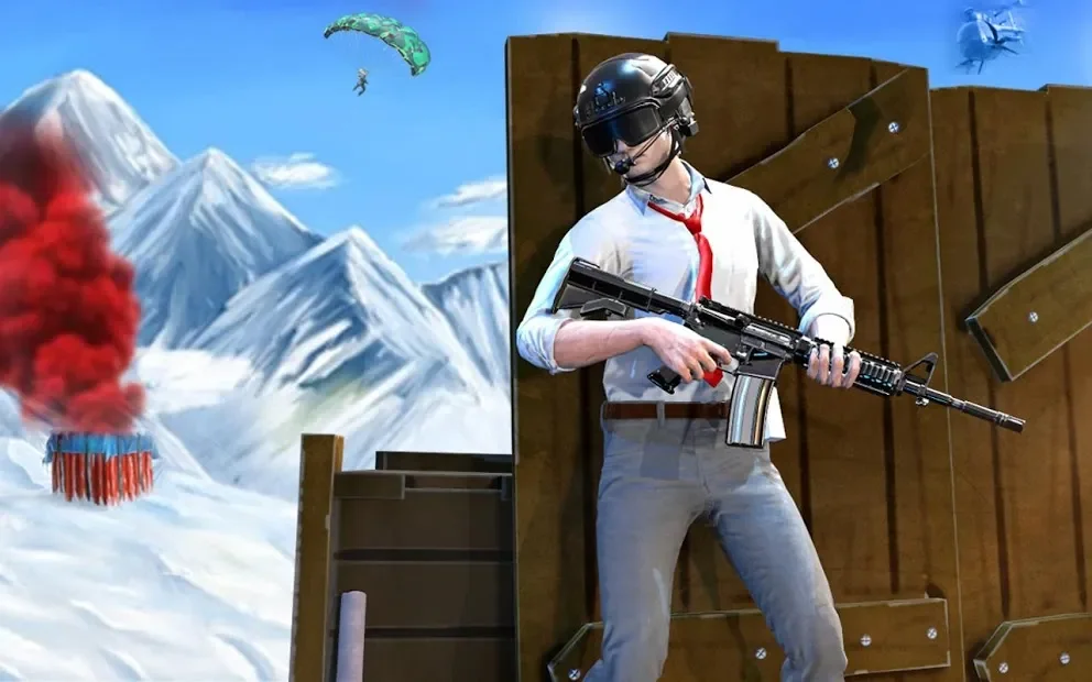 Winter Elite Free Firing Survival : Battle Royale