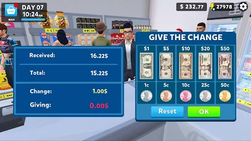 Supermarket Simulator Game 3D checkout counter 4