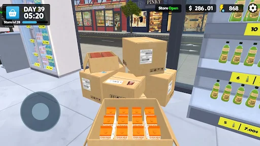 Supermarket Simulator Game 3D inventory management 5