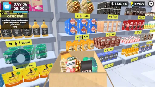 Supermarket Simulator Game 3D shop expansion 6