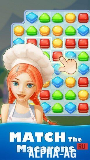 Sweet Macaron: Match 3 screenshot 2