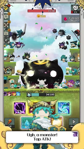 Tap Dragon: Little Knight Luna screenshot 4