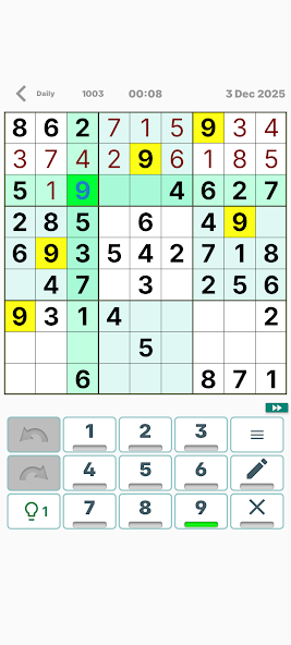 Sudoku Puzzles screenshot 1