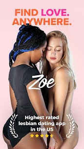 Zoe: Lesbian Dating & Chat screenshot 1