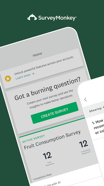 SurveyMonkey screenshot 1