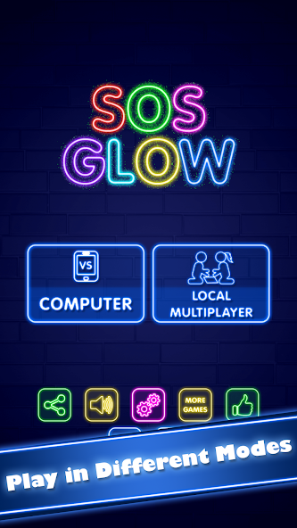 SOS Glow: Offline Multiplayer screenshot 1