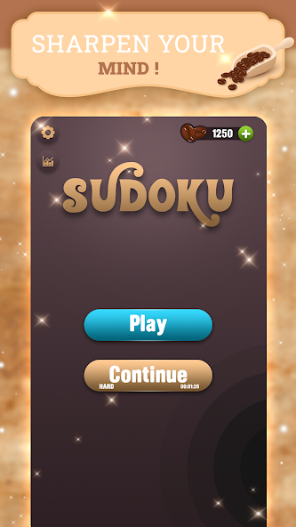 Sudoku Beans: Coffee Cafe screenshot 1