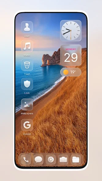 Glass Launcher screenshot 5
