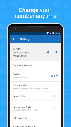 Talkatone screenshot 4